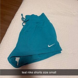 Nike Women's Aqua Athletic Shorts